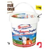 Staufer's Natur Bauernjoghurt Maximarkt 1 Kilogramm 1 Packung