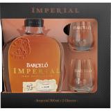Barceló Rum Impérial inkl. 2 Gläser, Preisangabe ohne MwSt. (Preis inkl. MwSt. 32,39 €), METRO 0.70 Liter 1 Packung
