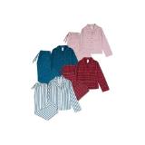 Up 2 Fashion Women Damen-Flanell-Pyjama versch. Farben und Modelle HOFER 1 Set