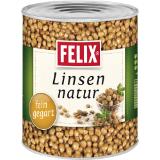 Felix Linsen Natur, Preisangabe ohne MwSt. (Preis inkl. MwSt. 7,14 €), METRO 2.85 Kilogramm 1 Dose