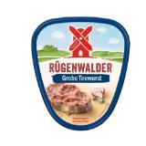 Rügenwalder Mühle Teewurst fein od. grob BILLA 125 Gramm 1 Becher