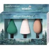 ebelin Geschenkset Winter Wonderland Make-up Schwamm dm 3 Stück