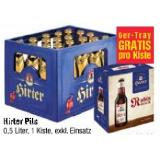 Hirter Pils + Hirter Rubin Bock 6er-Tray GRATIS Maximarkt  0.50 Liter 1 Kiste