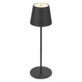 Flector Garten LED-Akku-Tischleuchte „Antigua“, schwarz 548668 HELLWEG 1 Stück