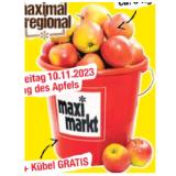 10 Liter Kübel mit oberösterr. Jonagold Äpfel Maximarkt 6 Kilogramm