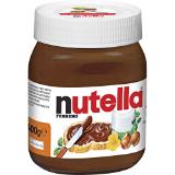 Ferrero Nutella Nuss Nougat Creme, Preisangabe ohne MwSt. (Preis inkl. MwSt. 3,29 €), METRO 400 Gramm 1 Glas