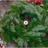 ADVENTSKRANZ aus gemischter Konifere, ca Ø25 cm Dehner 1 Stück