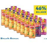 Rauch Bravo Orange, Rote Traube oder Multivitamin T&G 0.33 Liter 1 Dose