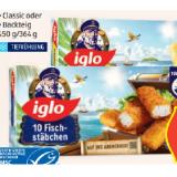 Promotion Bild von iglo MSC Fischstäbchen Classic oder Backteig HOFER 1 Packung