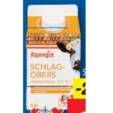 Alpengut Schlagobers Längerfrisch Lidl APP Preis 500 Milliliter 1 Packung