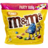 m&m‘s Erdnuss Party, Preisangabe ohne MwSt. (Preis inkl. MwSt. 9,34 €), METRO 800 Gramm 1 Packung
