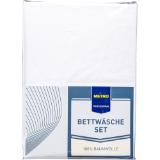 Metro Professional Bettwäsche Baumwoll-Linon mit Hotelverschluss, Preisangabe ohne MwSt. (Preis inkl. MwSt. 23,99 €), METRO 1 Set