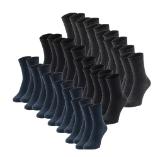 Up 2 Fashion Basics Damen-/Herren-Socken HOFER 7 Paar 1 Packung