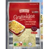 Milsani Gratinkäse gerieben div. Sorten HOFER 250 Gramm 1 Packung