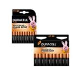 Duracell Batterie Plus Power Boost AA LR6 od. AAA LR3, Preisangabe ohne MwSt. (Preis inkl. MwSt. 15,35 €), METRO 20 Stück