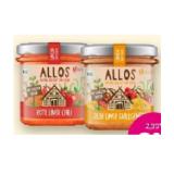 Allos Bio-Linsen-Brotaufstrich versch. Sorten Denns BioMarkt 140 Gramm 1 Glas