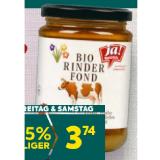 Ja! Natürlich Bio-Rinderfond BILLA PLUS 340 Milliliter 1 Glas