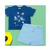 LILY & DAN Baby-Musselin Set HOFER 1 Set