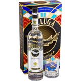 Beluga Vodka inkl. 1 Glas, Preisangabe ohne MwSt. (Preis inkl. MwSt. 39,59 €), METRO 0.70 Liter 1 Packung
