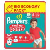 Pampers baby-dry pants Big Pack Gr. 8 dm 34 Stück
