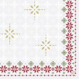Duni Weihnachtsservietten Dunisoft 40x40cm versch. Motive, Preisangabe ohne MwSt. (Preis inkl. MwSt. 21,59 €), METRO 60 Stück