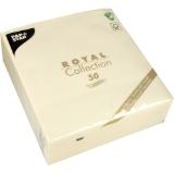 PapStar Servietten Royal, Preisangabe ohne MwSt. (Preis inkl. MwSt. 8,39 €), METRO 50 Stück
