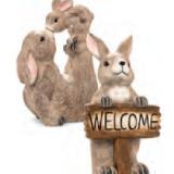 Home Creation Grosser Dekohase verschiedene Formen und Größen HOFER 1 Stück