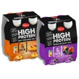 Milbona High Protein Shot versch. Sorten Lidl 100 Gramm 4 Stück