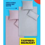 Promotion Bild von Novitesse Leinen-Mix-Bettwäsche versch. Farben und Muster HOFER 1 Set