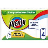 Plenty Short & Smart Küchenrolle 2-lagig dm 4 Stück