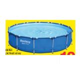 Promotion Bild von Bestway Frame Pool-Set Steel Pro mit Filterpumpe Maximarkt 1 Stück