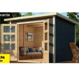 Karibu Gartenhaus KARL Terragrau HOFER 1 Stück