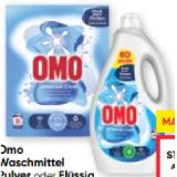 OMO Waschmittel Pulver oder Flüssig versch. Sorten Maximarkt 1 Packung