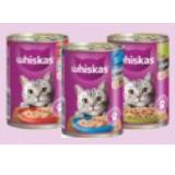 Promotion Bild von Whiskas Nassnahrung für Katzen div. Sorten DAS FUTTERHAUS 400 Gramm 1 Dose