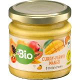 dmBio Streichcreme Curry-Papaya-Mango dm 180 Gramm 1 Glas