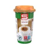 S-BUDGET Cappuccino, Latte Macchiato oder Latte Espresso versch. Sorten oder S-BUDGET entkoffeinierter Eiskaffee INTERSPAR 250 Milliliter 1 Becher