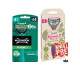 Wilkinson Xtreme3 Rasierer Sensitive Comfort oder Lady Rasierer Beauty Maximarkt 4 Stück 1 Packung
