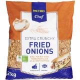 Metro Chef Röstzwiebeln, Preisangabe ohne MwSt. (Preis inkl. MwSt. 12,75 €), METRO 2 Kilogramm 1 Packung