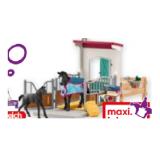 Schleich Spielzeug Pferdebox mit Stute und Fohlen maxi.preisjoker Maximarkt 1 Set