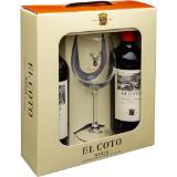 El Coto Rioja Crianza inkl. 1 Glas, Preisangabe ohne MwSt. (Preis inkl. MwSt. 19,19 €), METRO 2 Flaschen 1 Packung