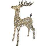 DECOR SERVICE LED Rentier 80 cm, Preisangabe ohne MwSt. (Preis inkl. MwSt. 95,99 €), METRO 1 Stück