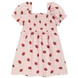 Kinder Kleid mit Erdbeeren KiK 1 Stück