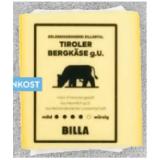 Tiroler Heumilch Bergkäse g.U. BILLA PLUS 170 Gramm 1 Stück