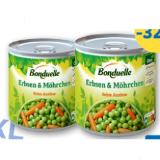 Bonduelle Erbsen & Möhrchen T&G 400 Gramm 1 Dose
