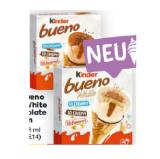 Ferrero Kinder Bueno Classic, White od. Chocolate Ice Cream BILLA 1 Packung
