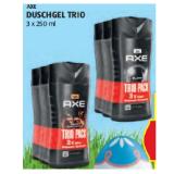 Axe Duschgel Trio HOFER 250 Milliliter 3 Stück