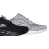 Skechers HERREN FREIZEITSCHUH TRACK - LESHUR GRAU HERVIS 1 Paar