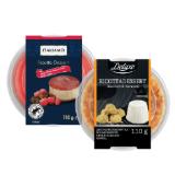 Italiamo Ricotta Dessert Himbeere oder Amaretto Lidl APP Preis 110 Gramm 1 Packung