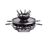 Simpex Basic Raclette Kombi 8er Raclette-/ Fondue Kombigrill Maximarkt 1 Stück