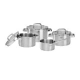 Gourmesto Kochtopfset „SILVER LINE” 35860115 mömax 7 Stück 1 Set